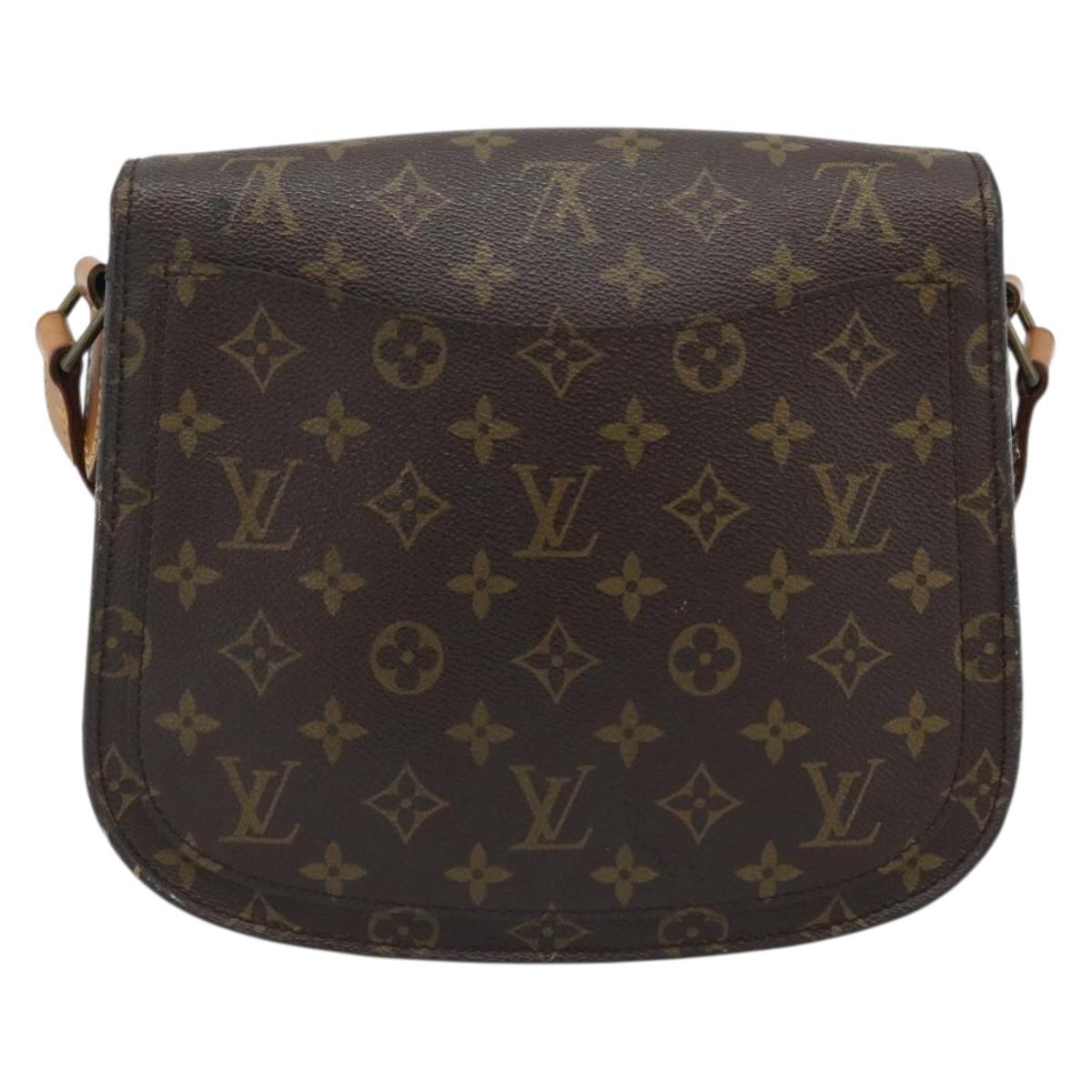 LOUIS VUITTON Monogram Saint Cloud GM Shoulder Bag M51242 LV Auth 194563