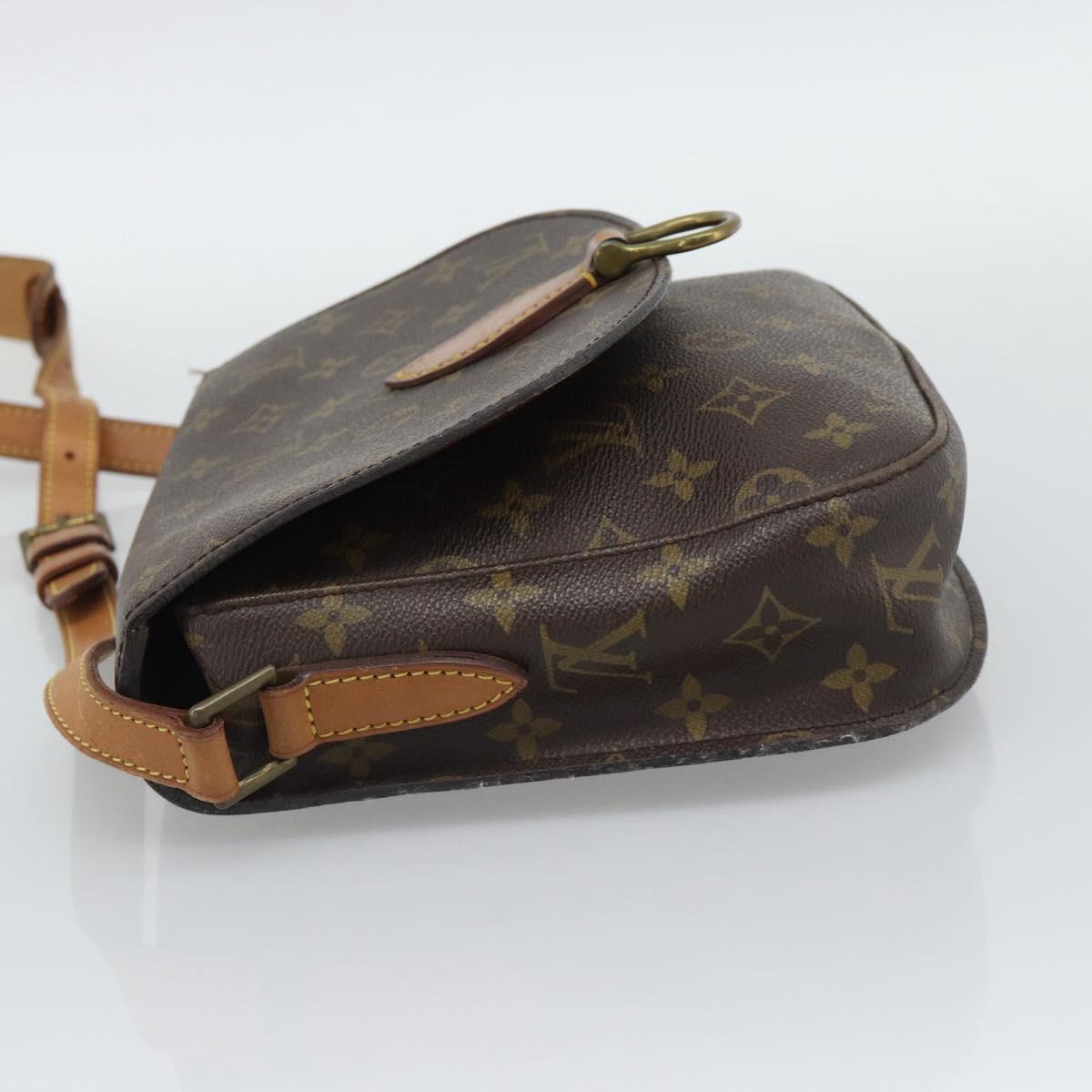 LOUIS VUITTON Monogram Saint Cloud GM Shoulder Bag M51242 LV Auth 194563