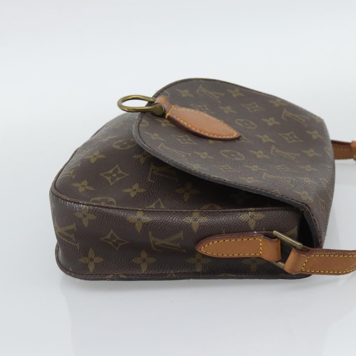 LOUIS VUITTON Monogram Saint Cloud GM Shoulder Bag M51242 LV Auth 194563