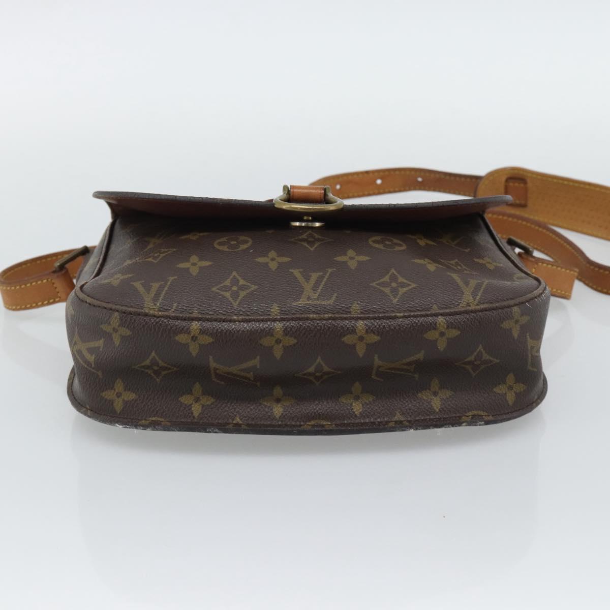 LOUIS VUITTON Monogram Saint Cloud GM Shoulder Bag M51242 LV Auth 194563