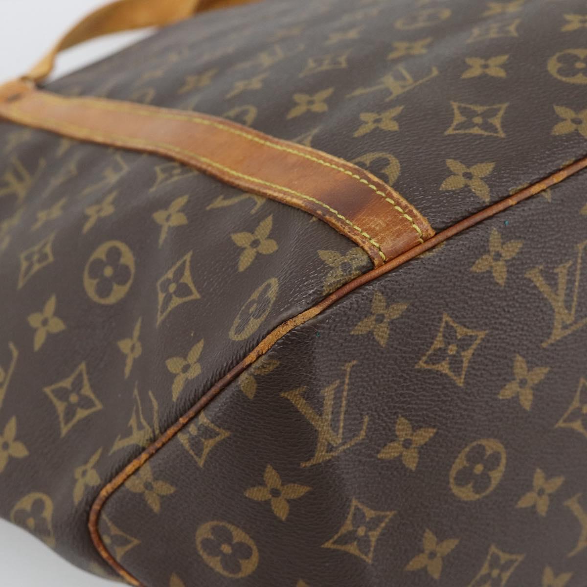 LOUIS VUITTON Monogram Sac Shopping Tote Bag M51108 LV Auth 194564
