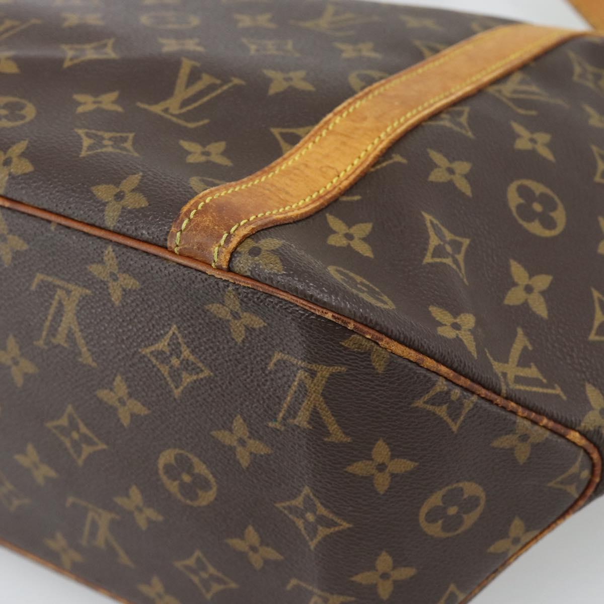 LOUIS VUITTON Monogram Sac Shopping Tote Bag M51108 LV Auth 194564