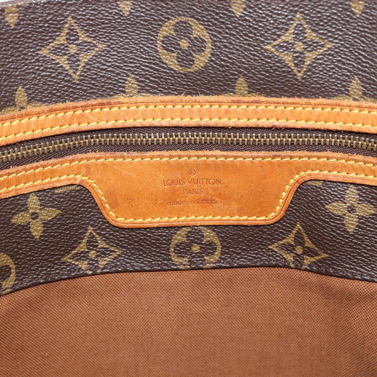 LOUIS VUITTON Monogram Sac Shopping Tote Bag M51108 LV Auth 194564