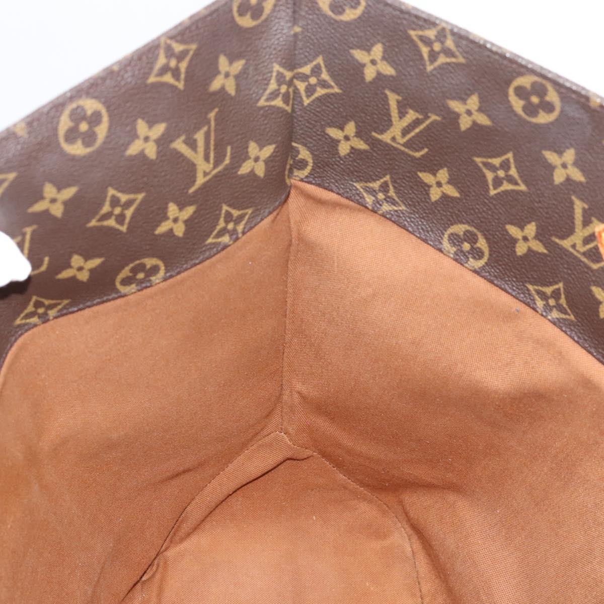 LOUIS VUITTON Monogram Sac Shopping Tote Bag M51108 LV Auth 194564