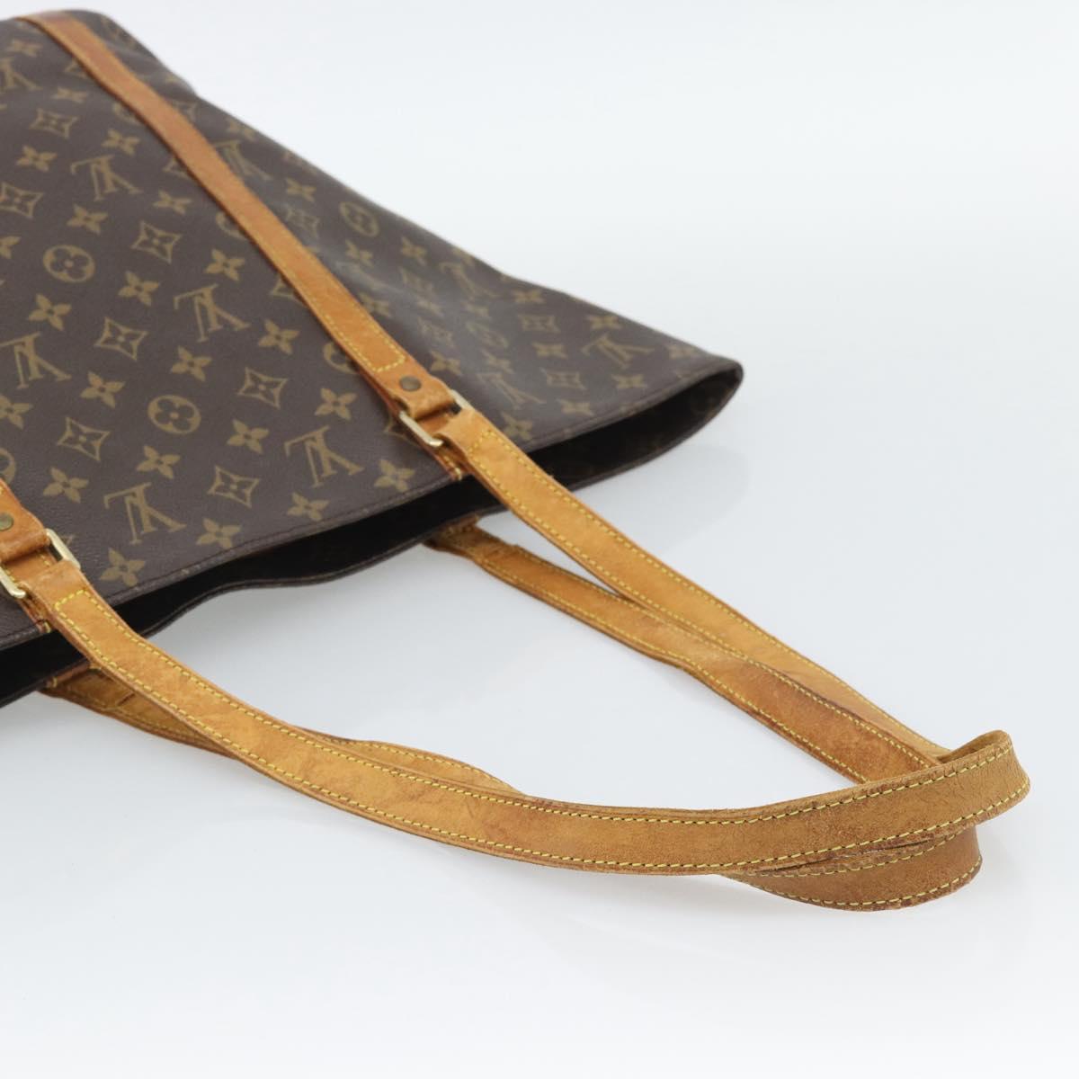 LOUIS VUITTON Monogram Sac Shopping Tote Bag M51108 LV Auth 194564