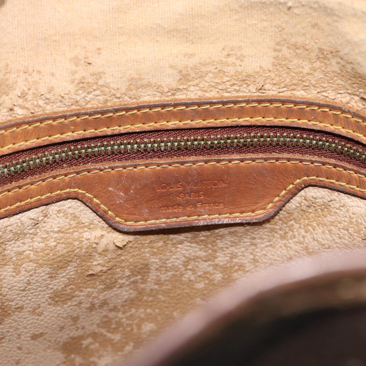 LOUIS VUITTON Monogram Bucket GM Shoulder Bag M42236 LV Auth 194566