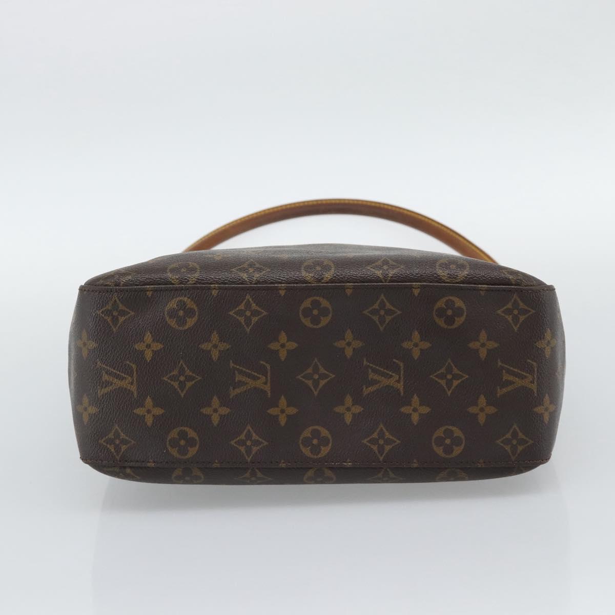 LOUIS VUITTON Monogram Looping GM Shoulder Bag M51145 LV Auth 194567