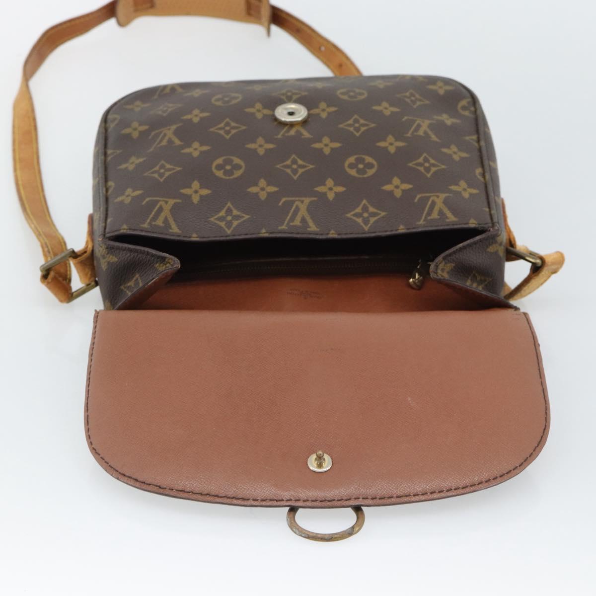 LOUIS VUITTON Monogram Saint Cloud GM Shoulder Bag M51242 LV Auth 194571