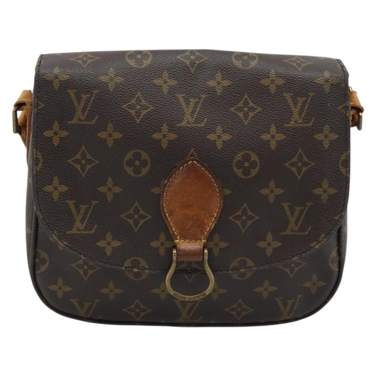 LOUIS VUITTON Monogram Saint Cloud GM Shoulder Bag M51242 LV Auth 194571