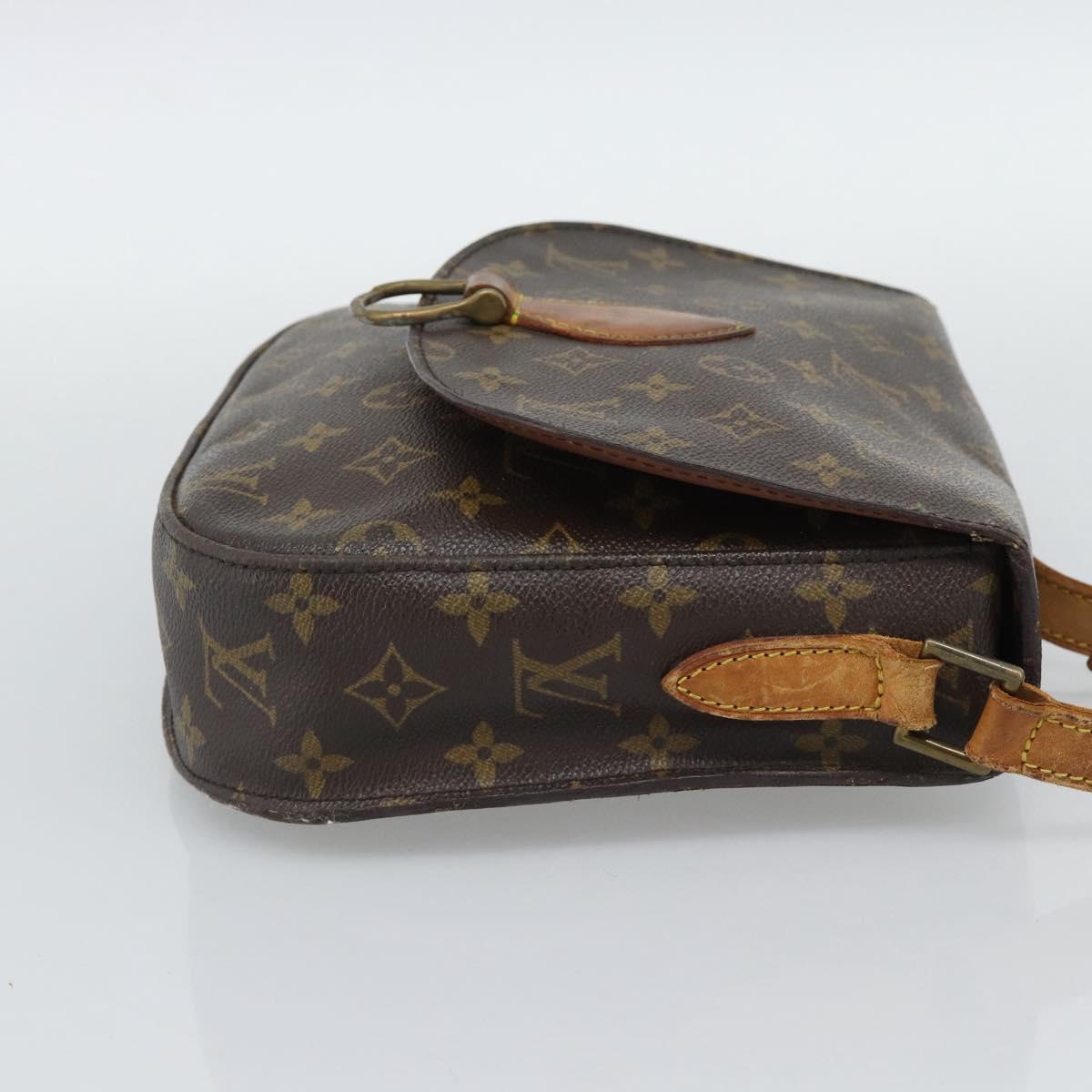 LOUIS VUITTON Monogram Saint Cloud GM Shoulder Bag M51242 LV Auth 194571