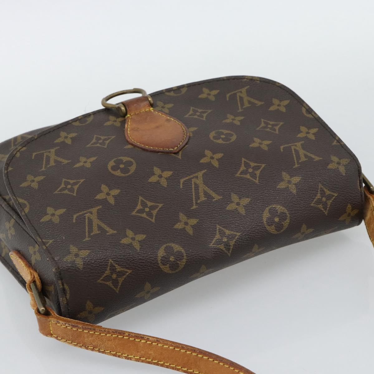 LOUIS VUITTON Monogram Saint Cloud GM Shoulder Bag M51242 LV Auth 194571