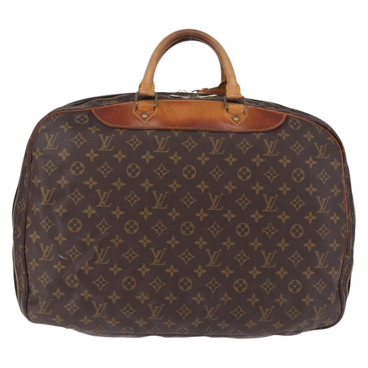 LOUIS VUITTON Monogram Alize de Poche Boston Bag 2way M41392 LV Auth 194574