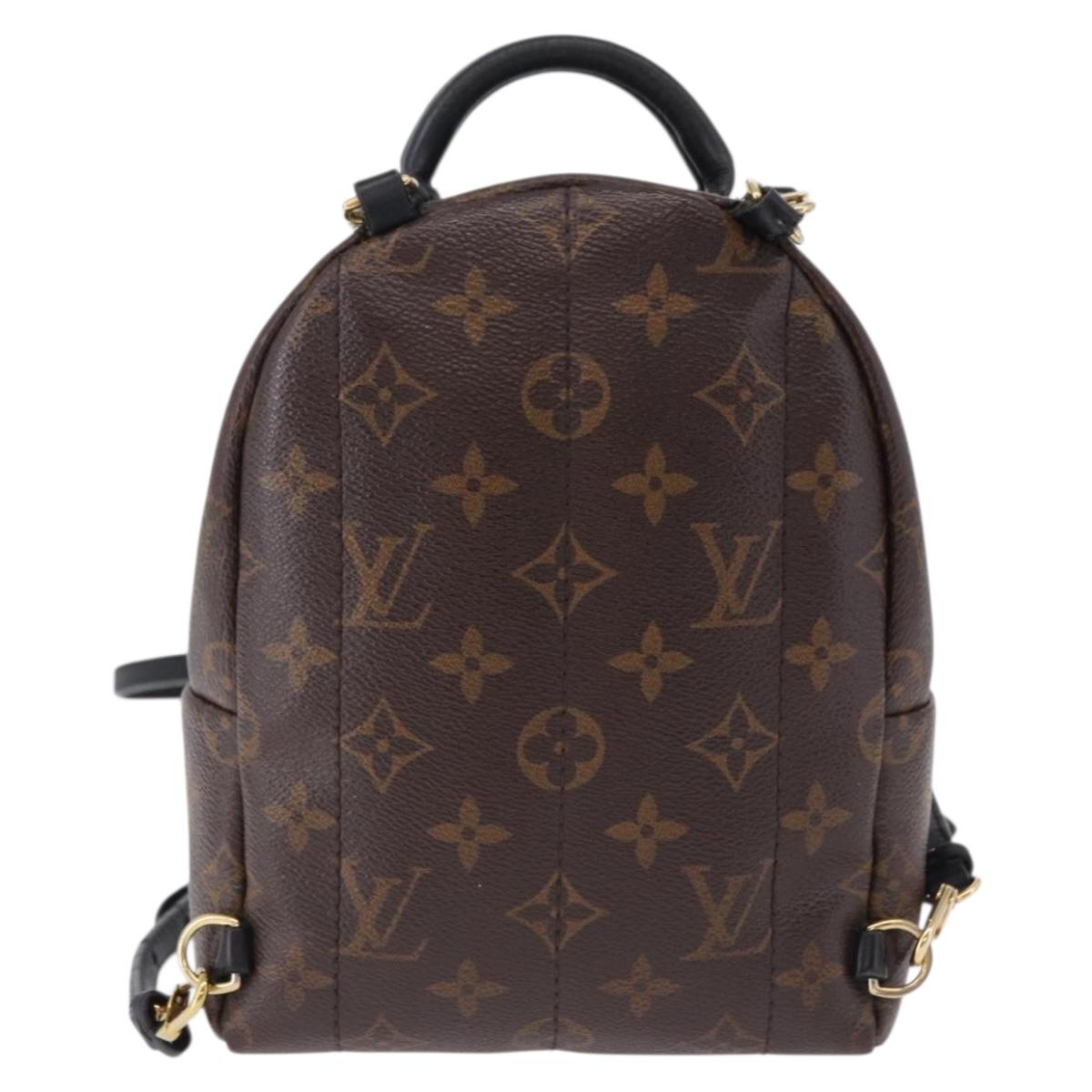 LOUIS VUITTON Monogram Palm Springs MINI Backpack M44873 LV Auth 194582