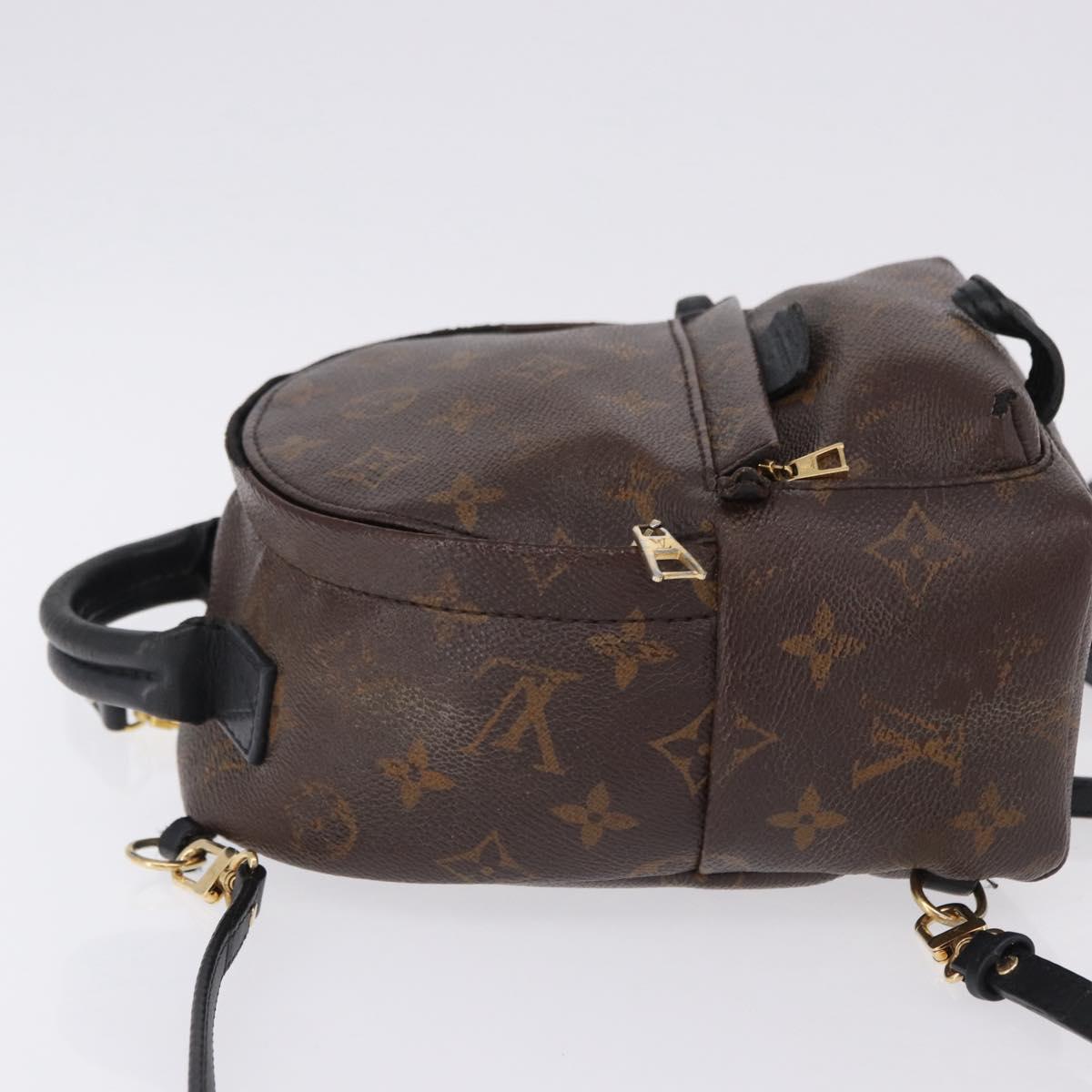 LOUIS VUITTON Monogram Palm Springs MINI Backpack M44873 LV Auth 194582