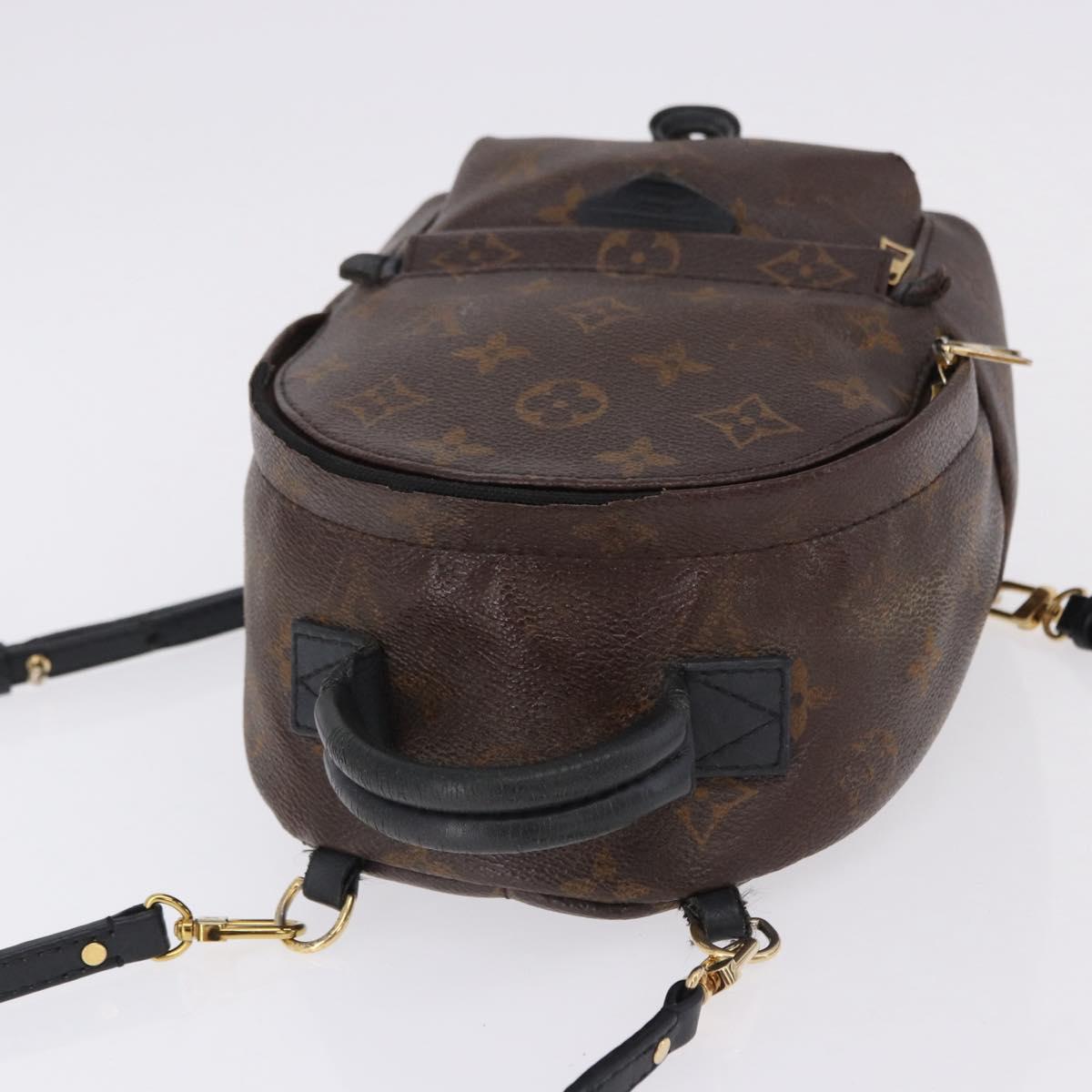 LOUIS VUITTON Monogram Palm Springs MINI Backpack M44873 LV Auth 194582