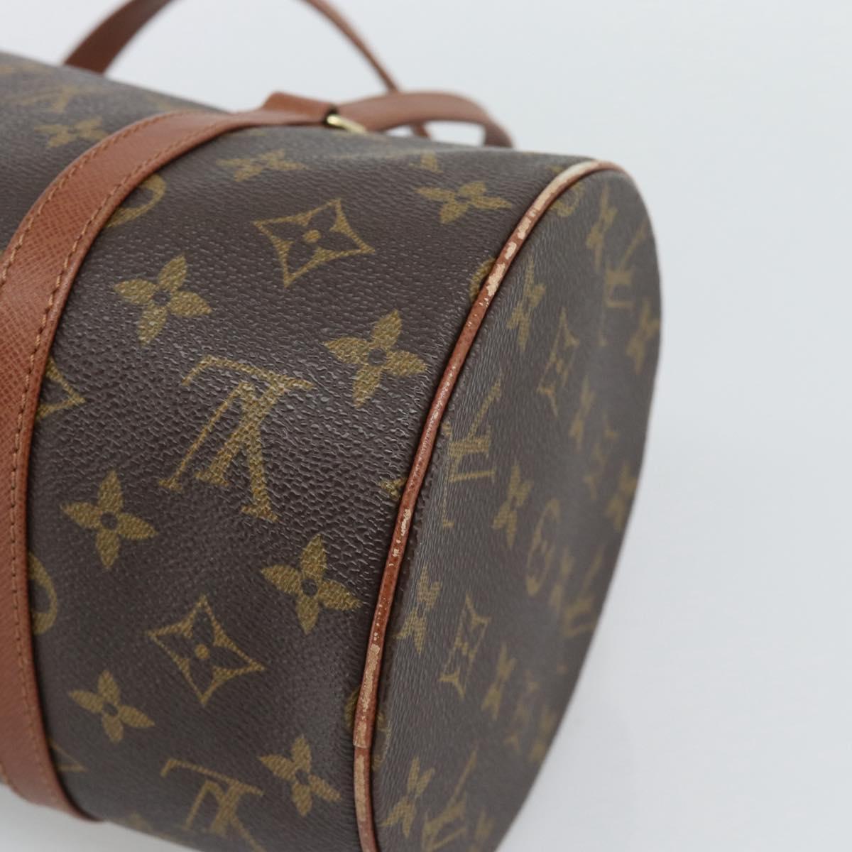 LOUIS VUITTON Monogram Papillon 30 Hand Bag M51365 LV Auth 194583A