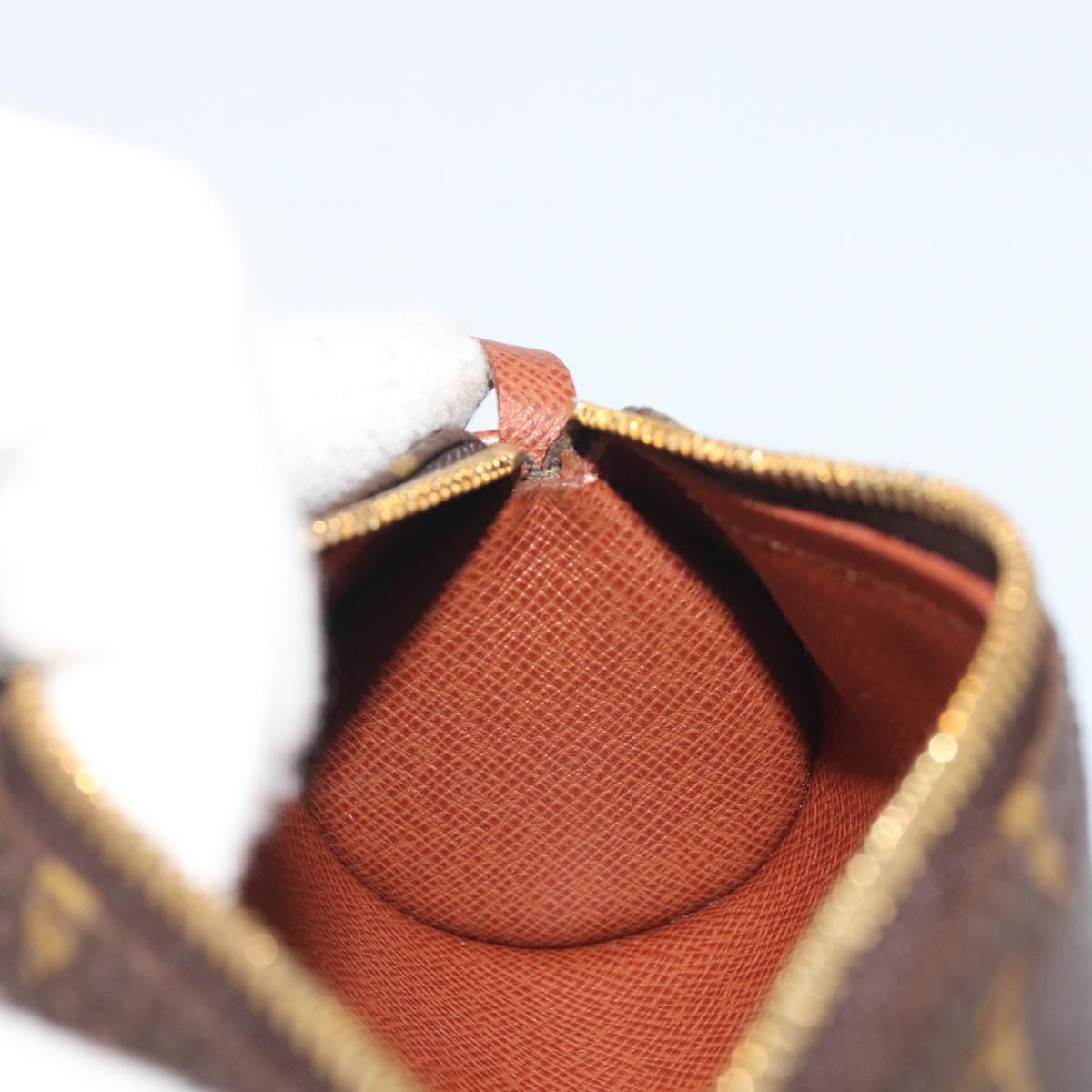 LOUIS VUITTON Monogram Papillon Pouch LV Auth 194584