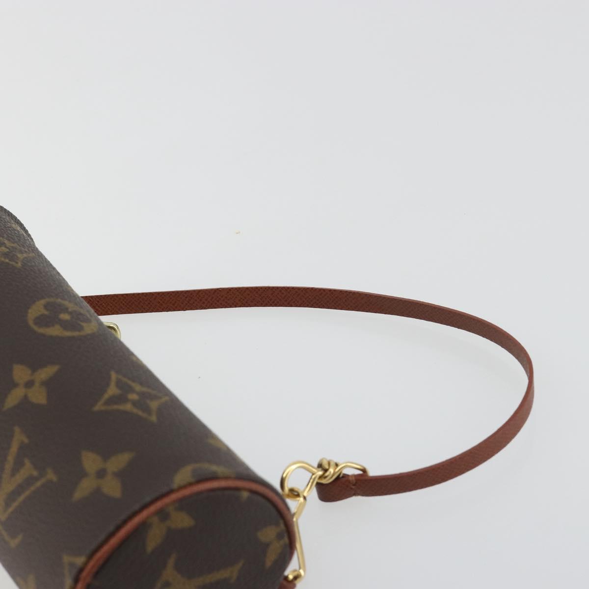 LOUIS VUITTON Monogram Papillon Pouch LV Auth 194584