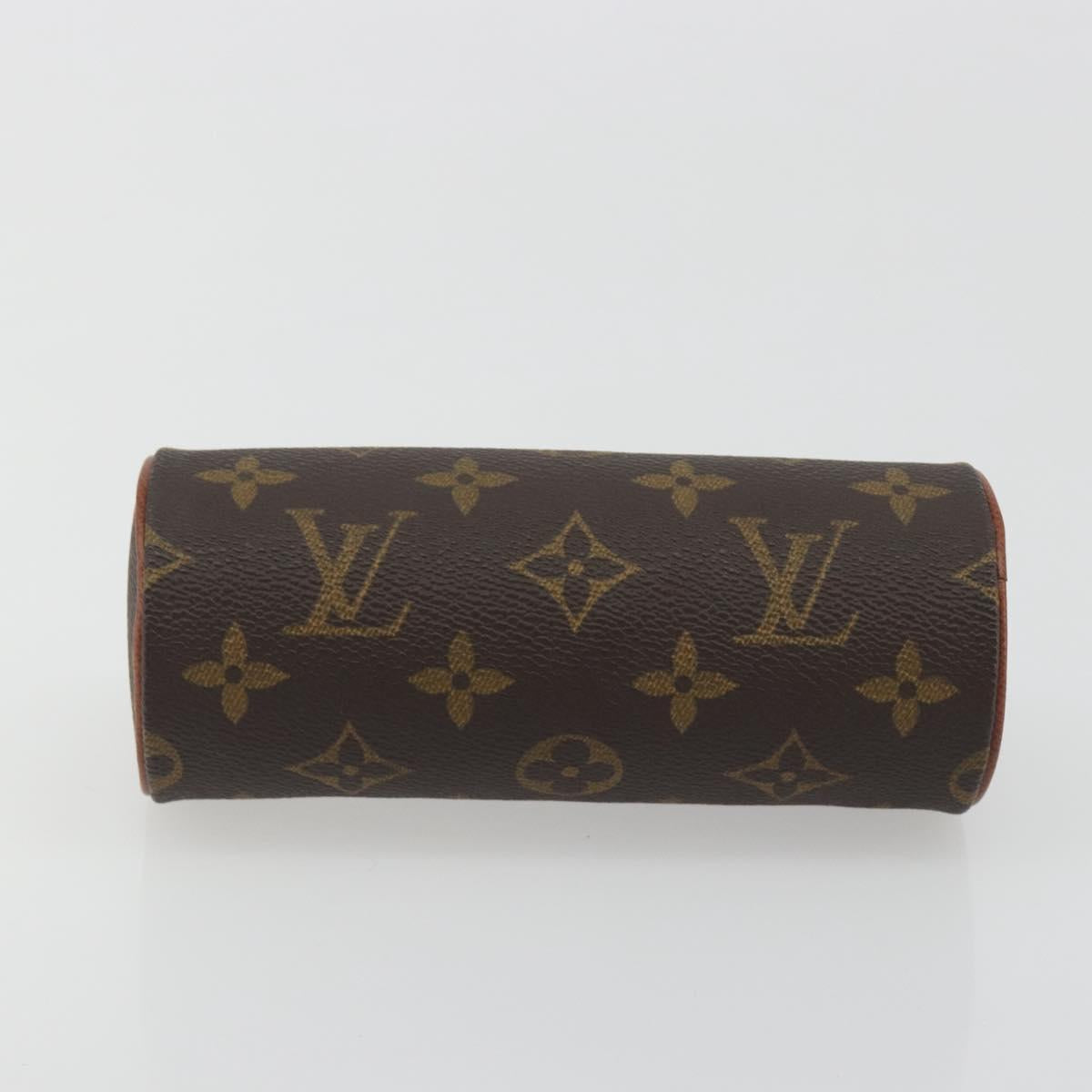 LOUIS VUITTON Monogram Papillon Pouch LV Auth 194584