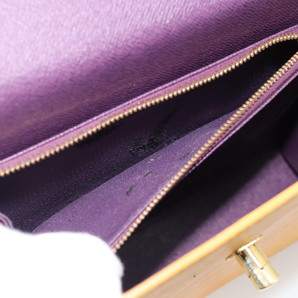 LOUIS VUITTON Epi Malesherbes Bag Tassili Yellow Jonne M52379 LV Auth 194586A