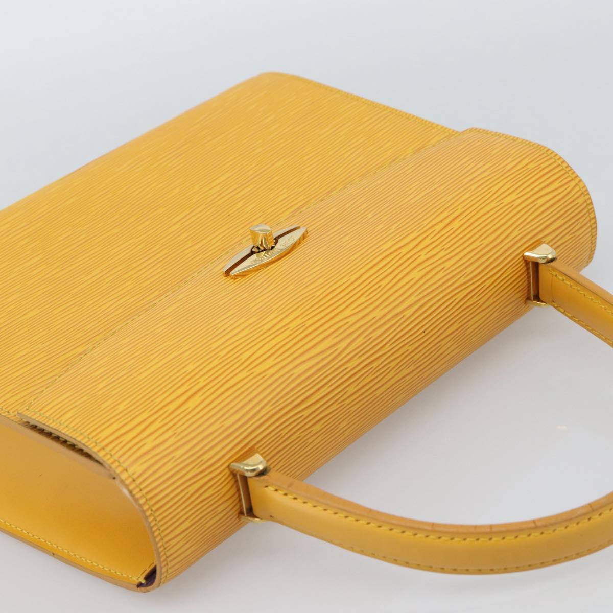LOUIS VUITTON Epi Malesherbes Bag Tassili Yellow Jonne M52379 LV Auth 194586A