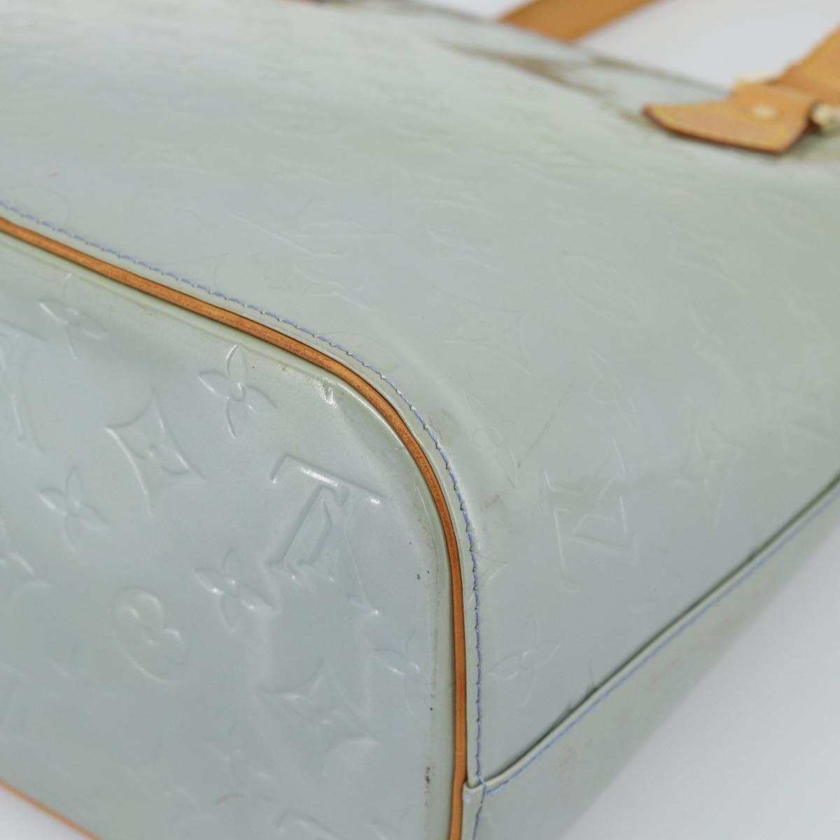 LOUIS VUITTON Monogram Vernis Houston Hand Bag Lavande M91218 LV Auth 194588