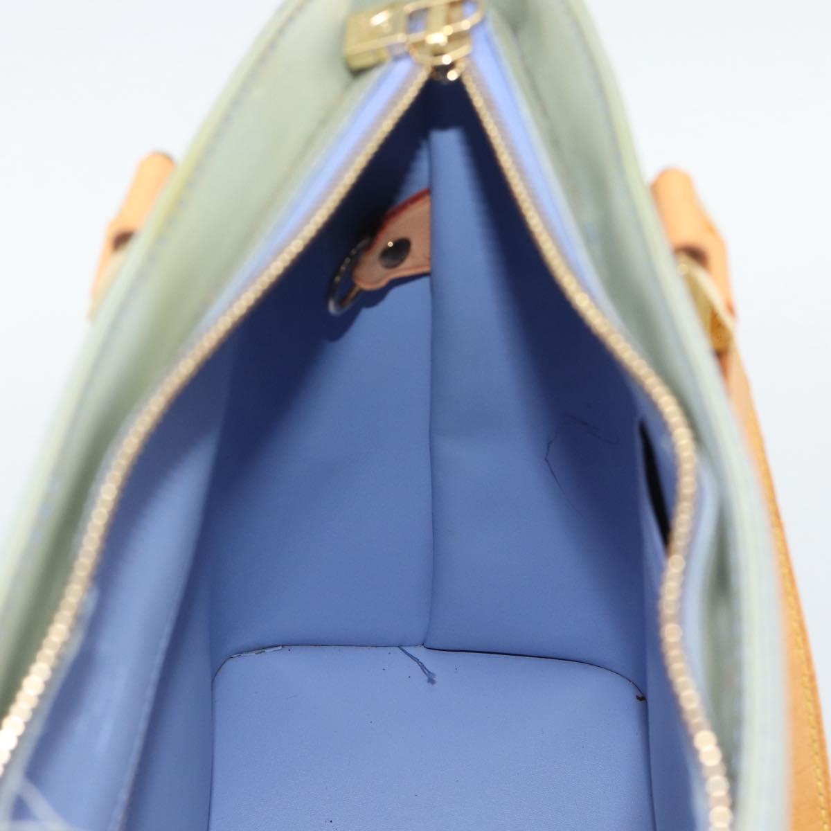 LOUIS VUITTON Monogram Vernis Houston Hand Bag Lavande M91218 LV Auth 194588