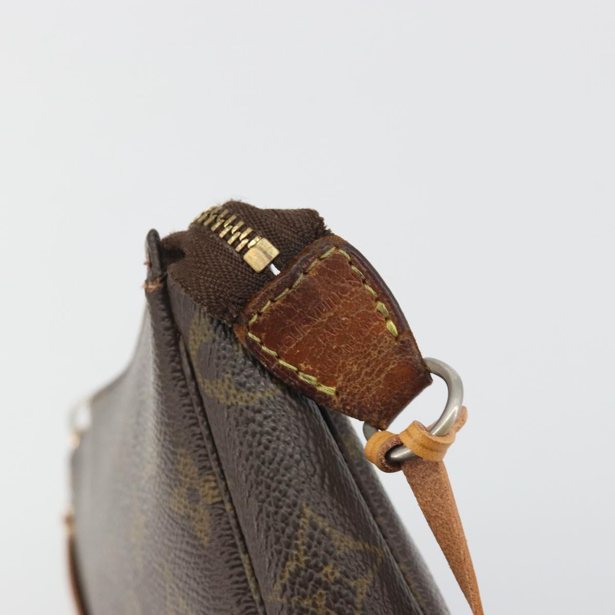 LOUIS VUITTON Monogram Pochette Accessoires Pouch M51980 LV Auth 194598