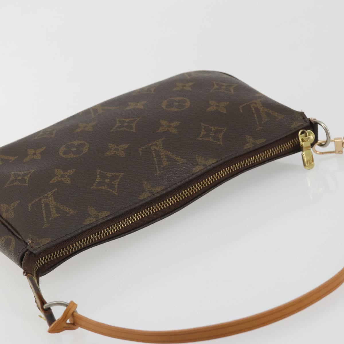 LOUIS VUITTON Monogram Pochette Accessoires Pouch M51980 LV Auth 194598