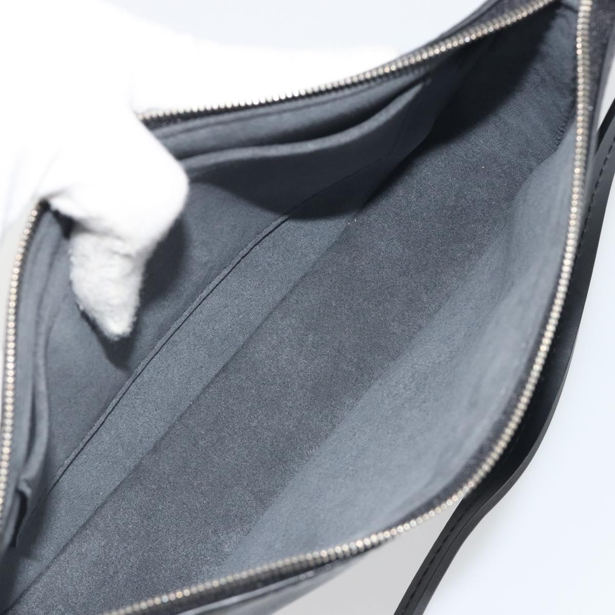 LOUIS VUITTON Epi Pochette Accessoires Pouch Black M52982 LV Auth 194599V