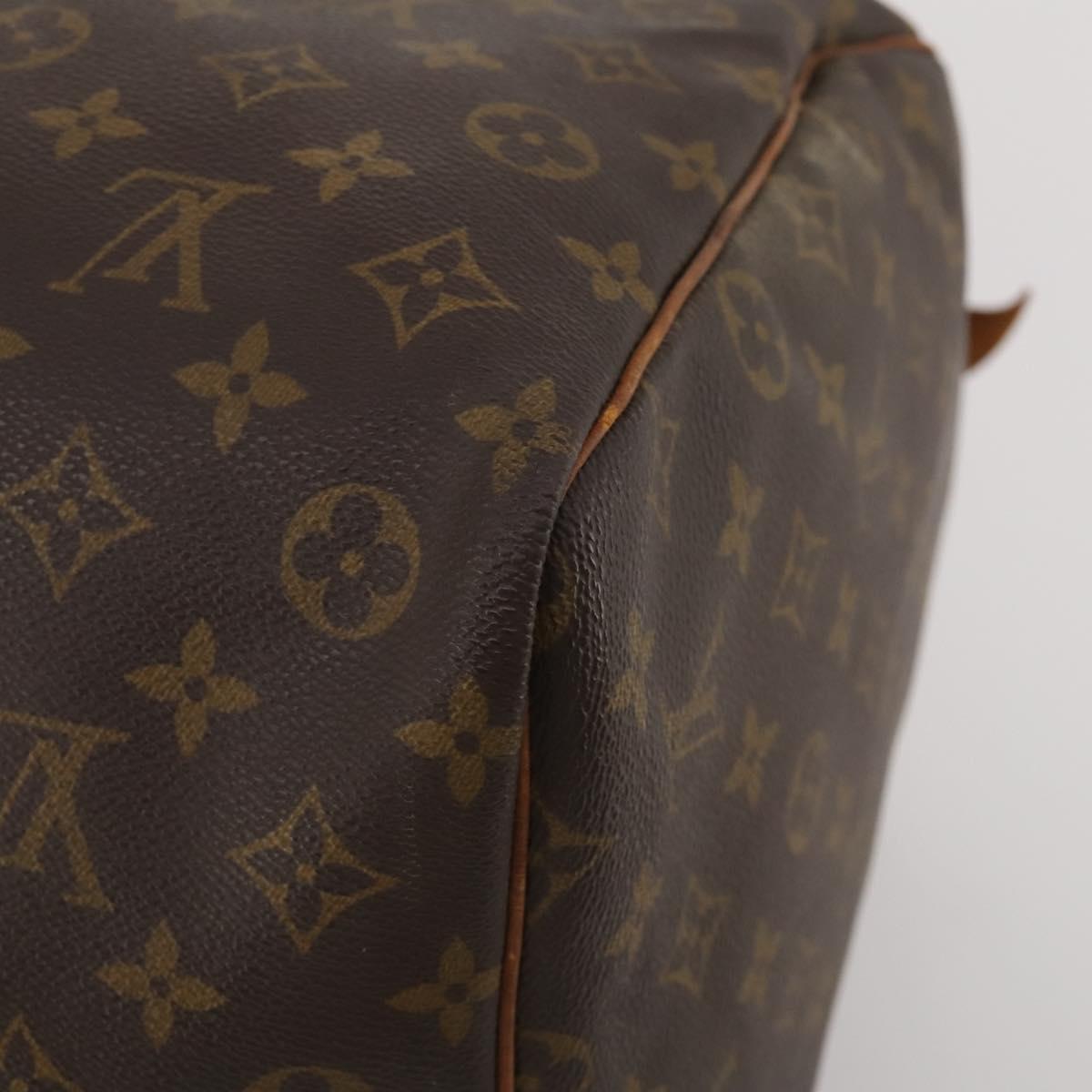 LOUIS VUITTON Monogram Keepall 60 Boston Bag M41422 LV Auth 194600