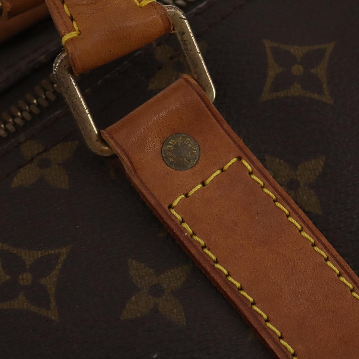 LOUIS VUITTON Monogram Keepall 60 Boston Bag M41422 LV Auth 194600