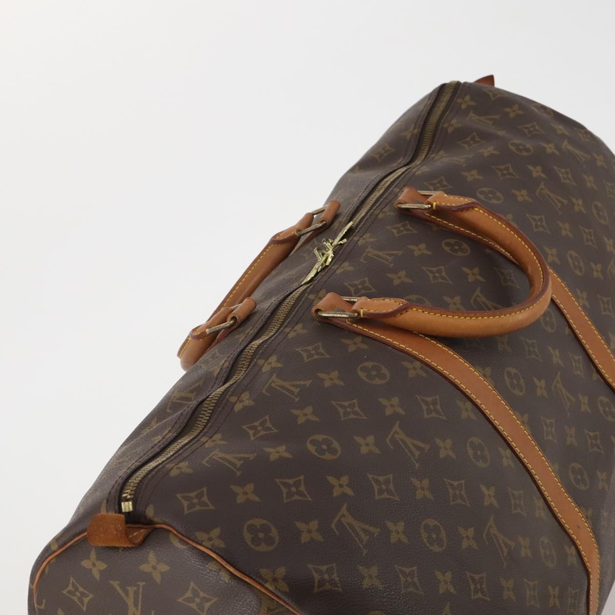 LOUIS VUITTON Monogram Keepall 60 Boston Bag M41422 LV Auth 194600