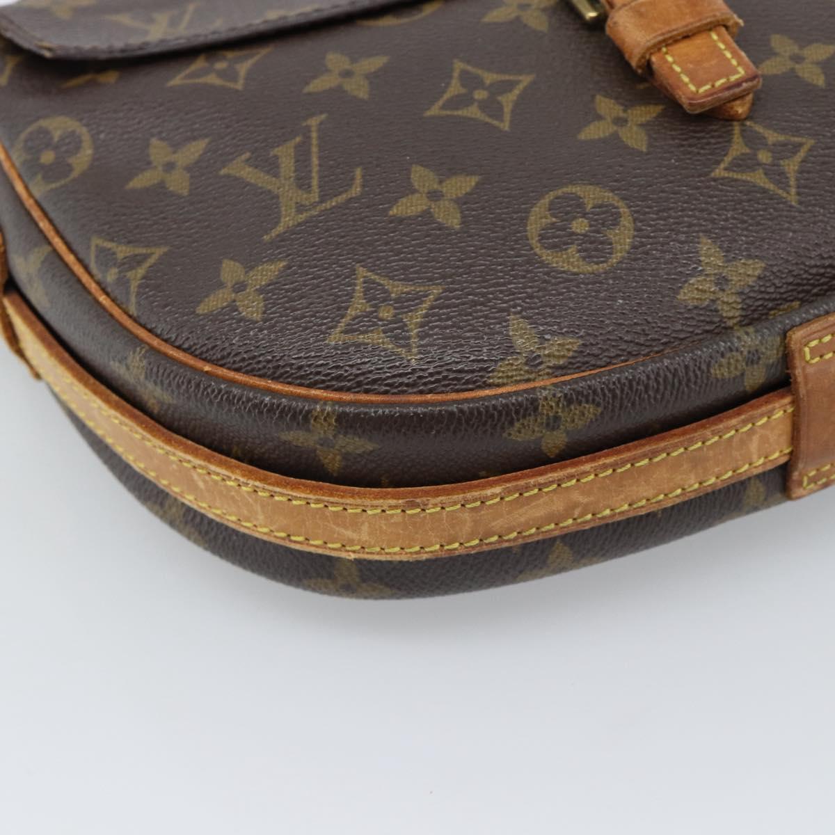 LOUIS VUITTON Monogram Jeune Fille MM Shoulder Bag M51226 LV Auth 194602