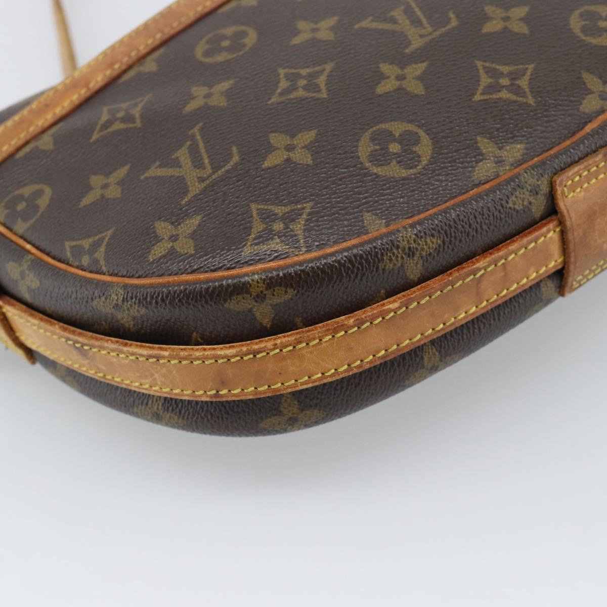 LOUIS VUITTON Monogram Jeune Fille MM Shoulder Bag M51226 LV Auth 194602