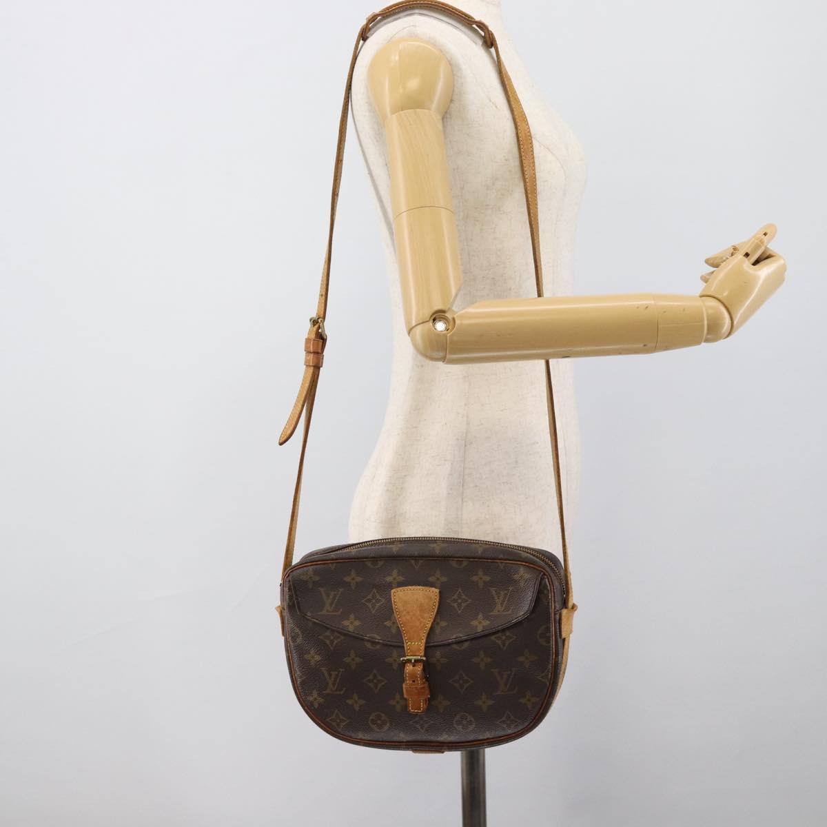 LOUIS VUITTON Monogram Jeune Fille MM Shoulder Bag M51226 LV Auth 194602