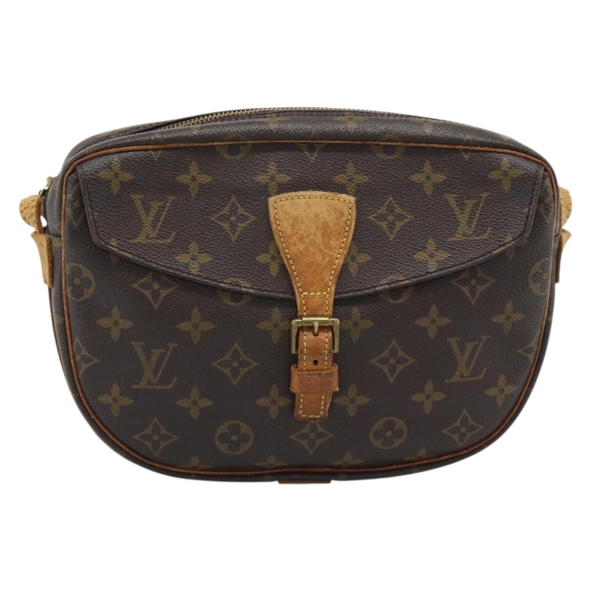 LOUIS VUITTON Monogram Jeune Fille MM Shoulder Bag M51226 LV Auth 194602