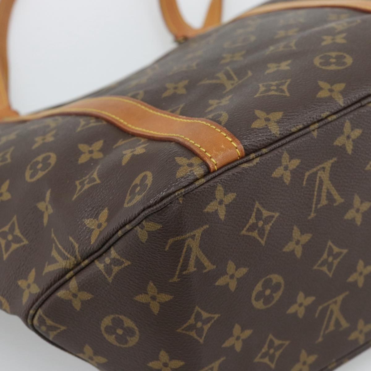 LOUIS VUITTON Monogram Sac Shopping Tote Bag M51108 LV Auth 194604