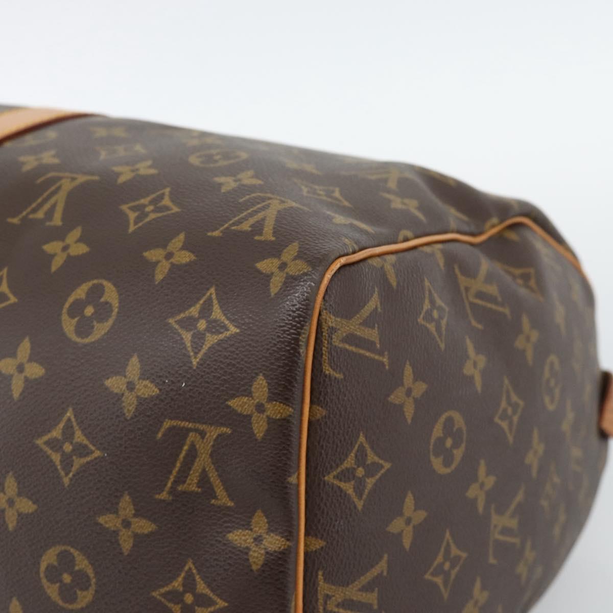 LOUIS VUITTON Monogram Keepall 45 Boston Bag M41428 LV Auth 194605