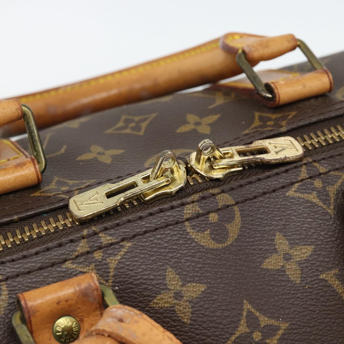 LOUIS VUITTON Monogram Keepall 45 Boston Bag M41428 LV Auth 194605