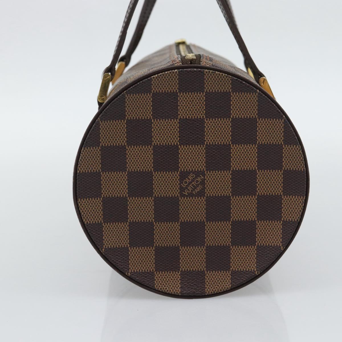 LOUIS VUITTON Damier Ebene Papillon 30 Hand Bag N51303 LV Auth 194608V