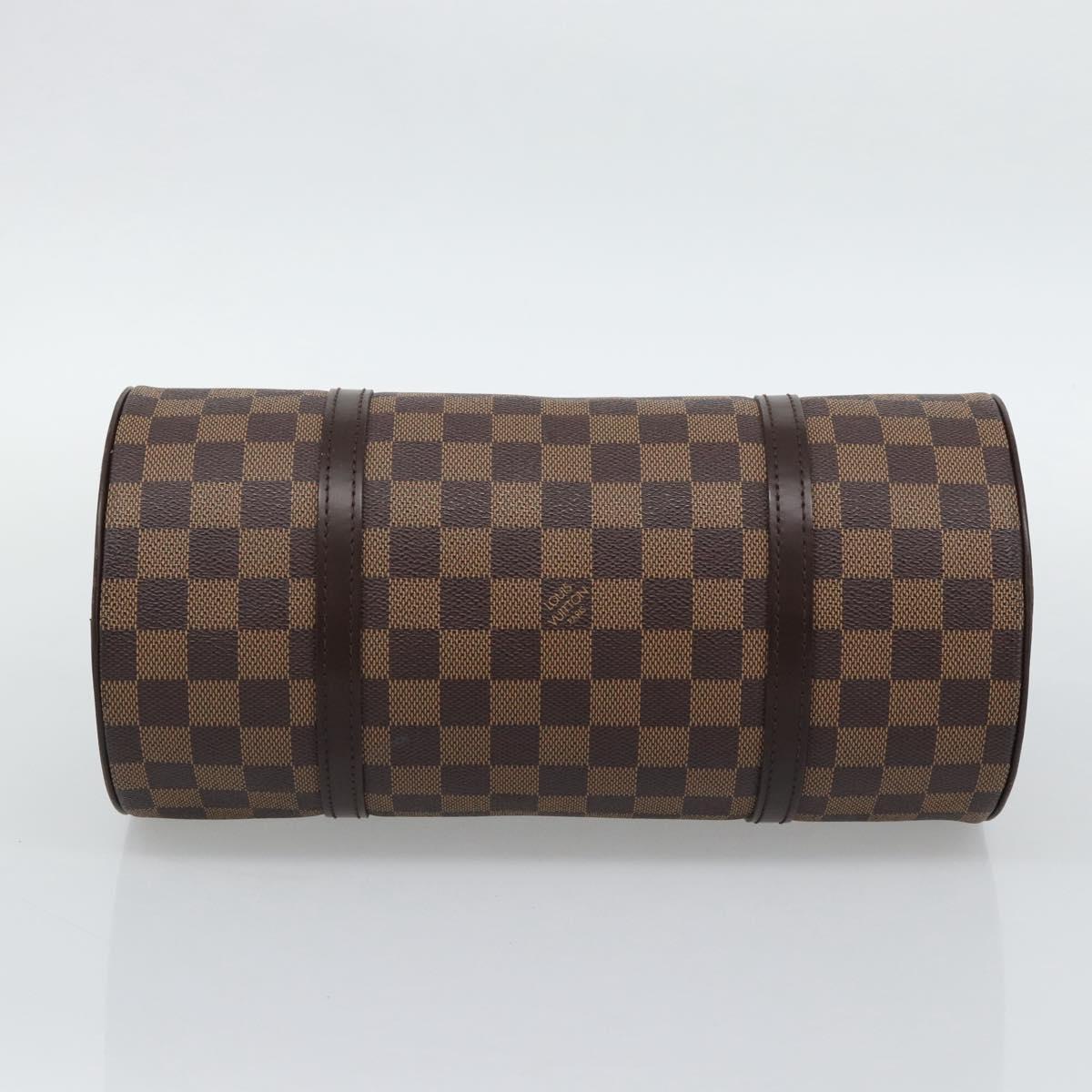 LOUIS VUITTON Damier Ebene Papillon 30 Hand Bag N51303 LV Auth 194608V
