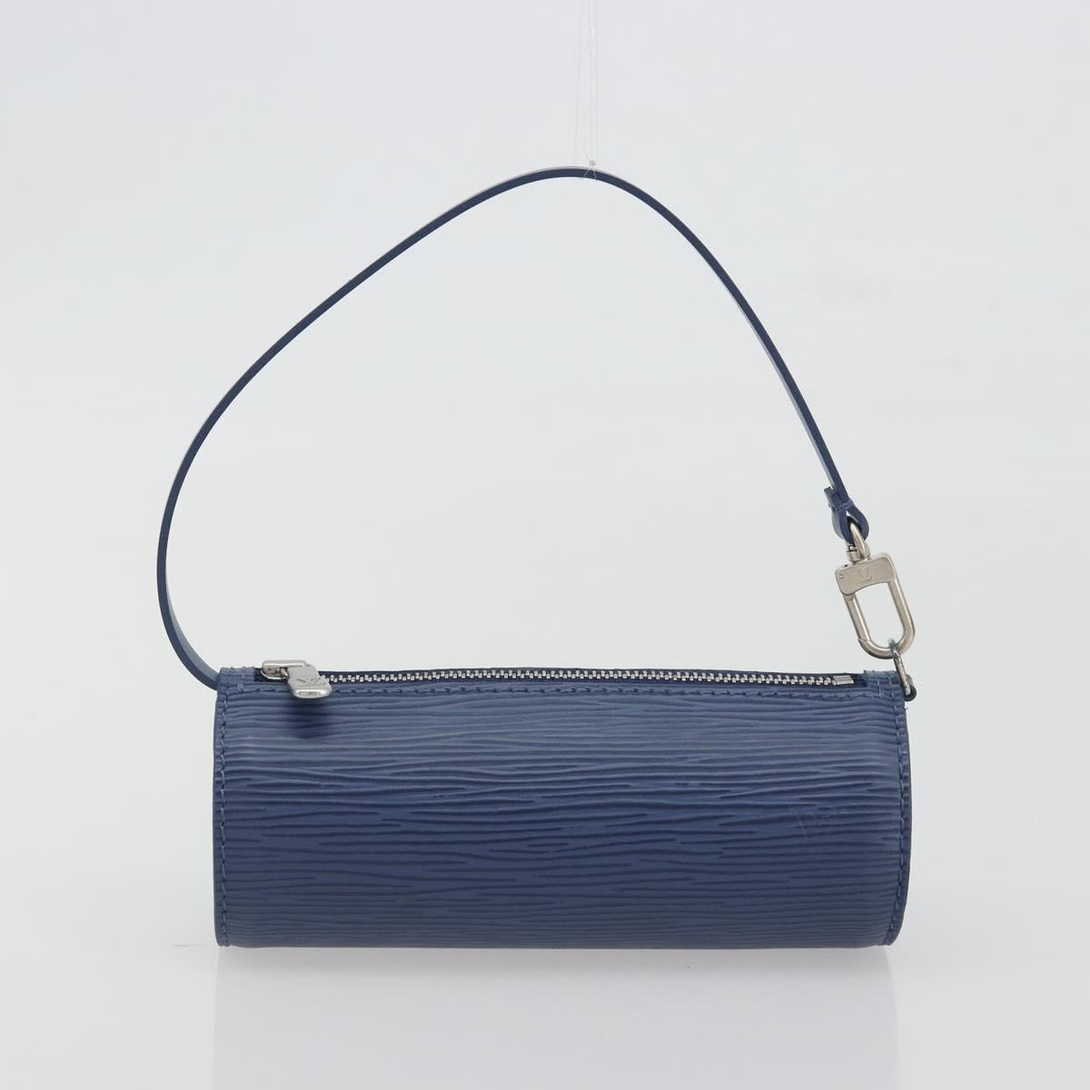 LOUIS VUITTON Epi Soufflot Hand Bag Safir LV Auth 194610SAV