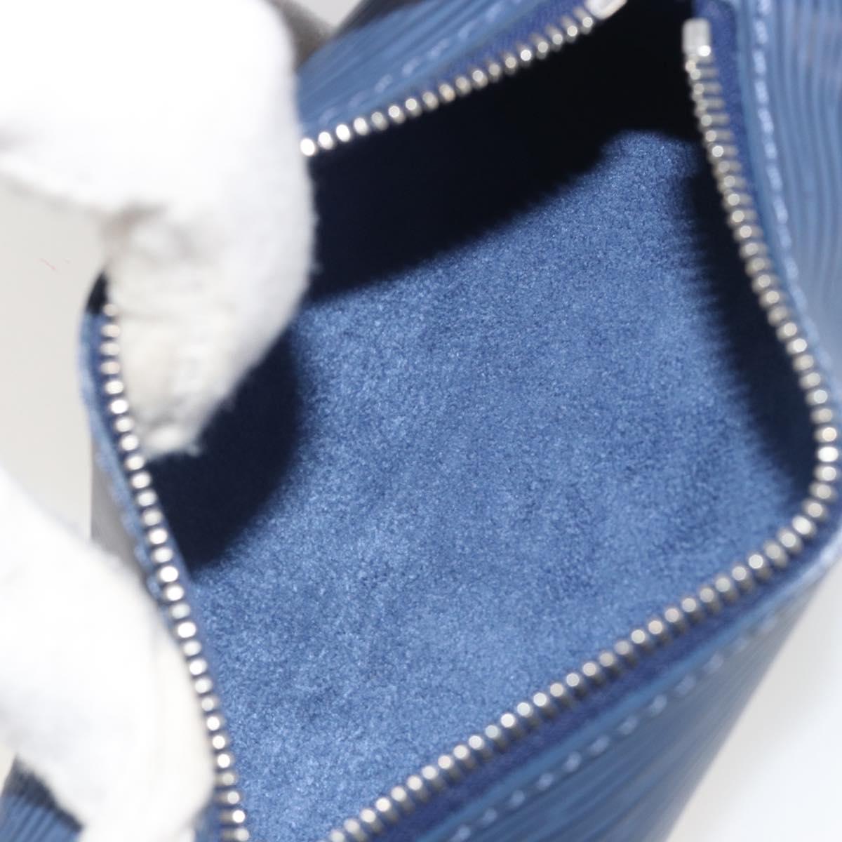LOUIS VUITTON Epi Soufflot Hand Bag Safir LV Auth 194610SAV