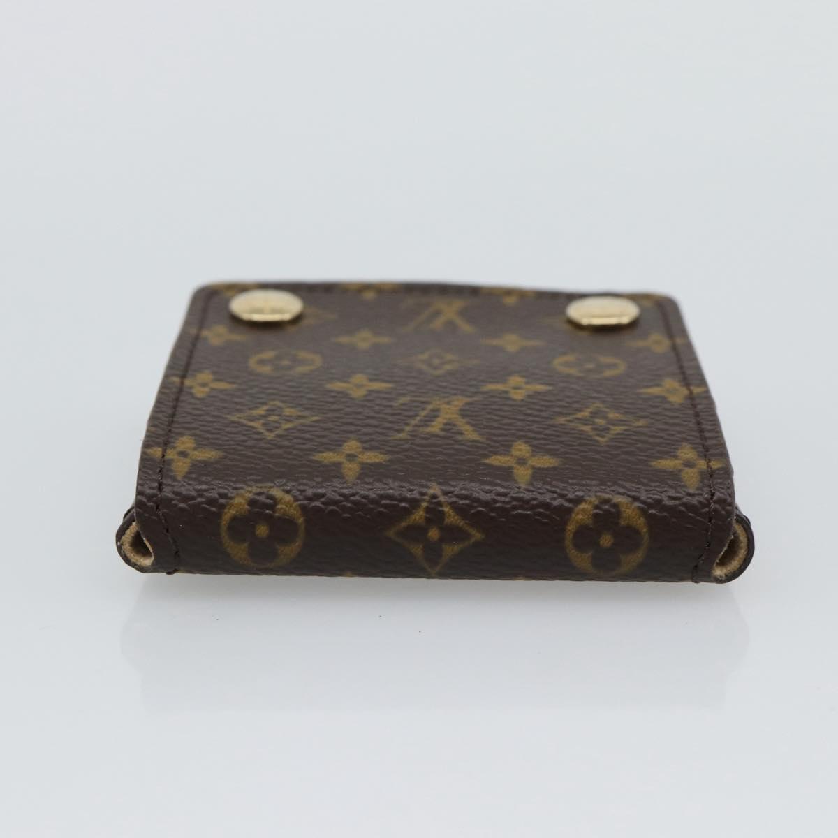 LOUIS VUITTON Monogram Jewelry Case Jewelry Box LV Auth 194617