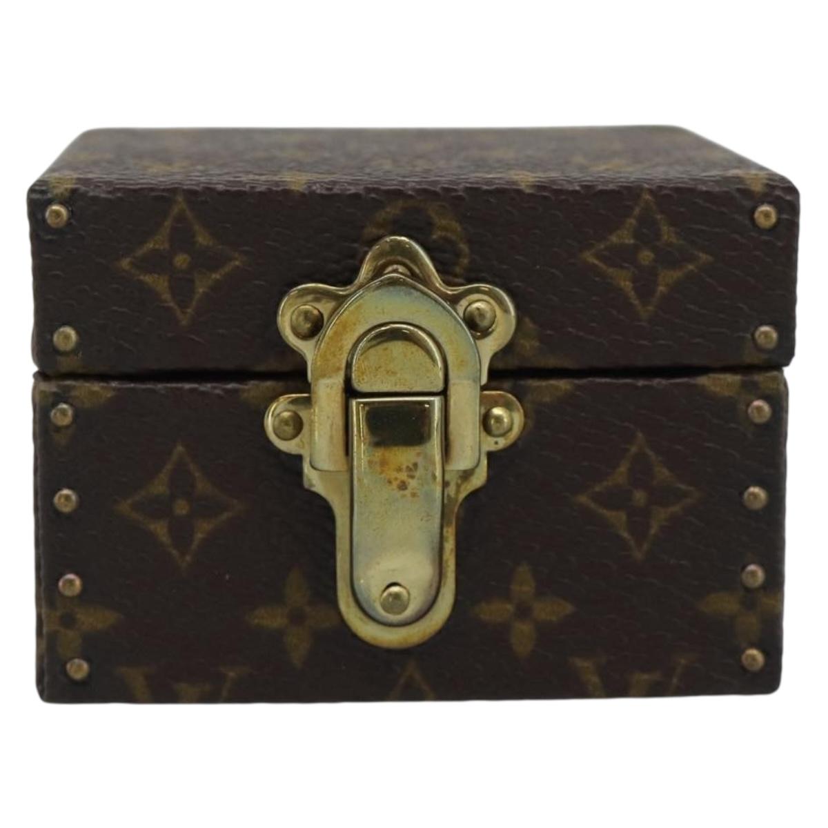 LOUIS VUITTON Accessory Case Eccrine Declaration Jewelry Box M21010 Auth 194621V