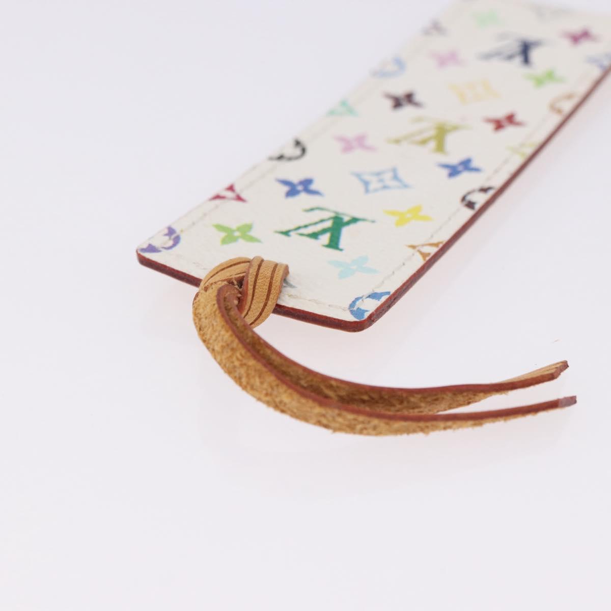 LOUIS VUITTON Monogram Multicolor Mark Page Kadu Bookmark M99196 Auth 194623V