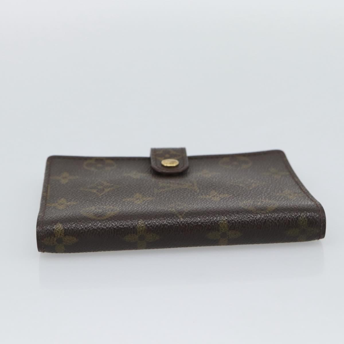 LOUIS VUITTON Monogram Agenda PM Day Planner Cover R20005 LV Auth 194628