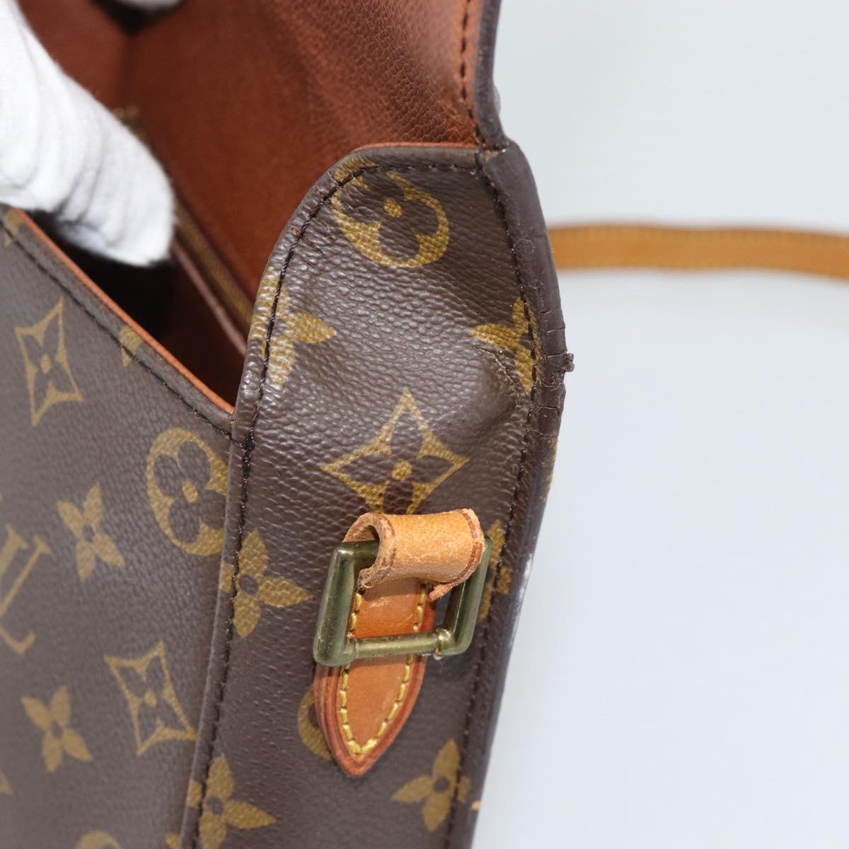 LOUIS VUITTON Monogram Saint Cloud MM Shoulder Bag M51243 LV Auth 194631