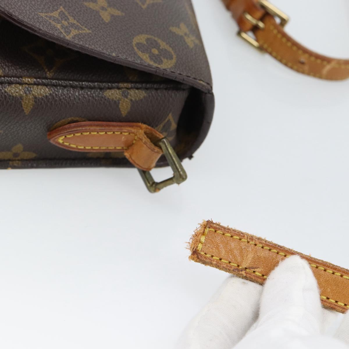 LOUIS VUITTON Monogram Saint Cloud MM Shoulder Bag M51243 LV Auth 194631